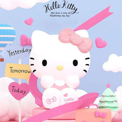 Sanrio Hello Kitty Pat Night Light Girls Kawaii Bedroom Bedlight Anime Hello Kitty Night Lamp Desktop Decor Ornaments Toys Gift