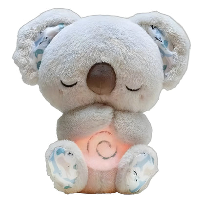 Breathing Koala Plush - Stress and Anxiety Relief Stuffed Animal W/ Heartbeat